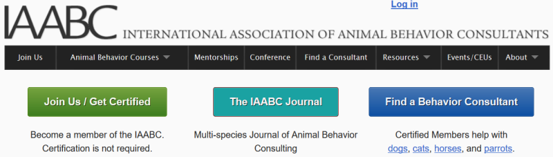 International Association of Animal Behavior Consultants 