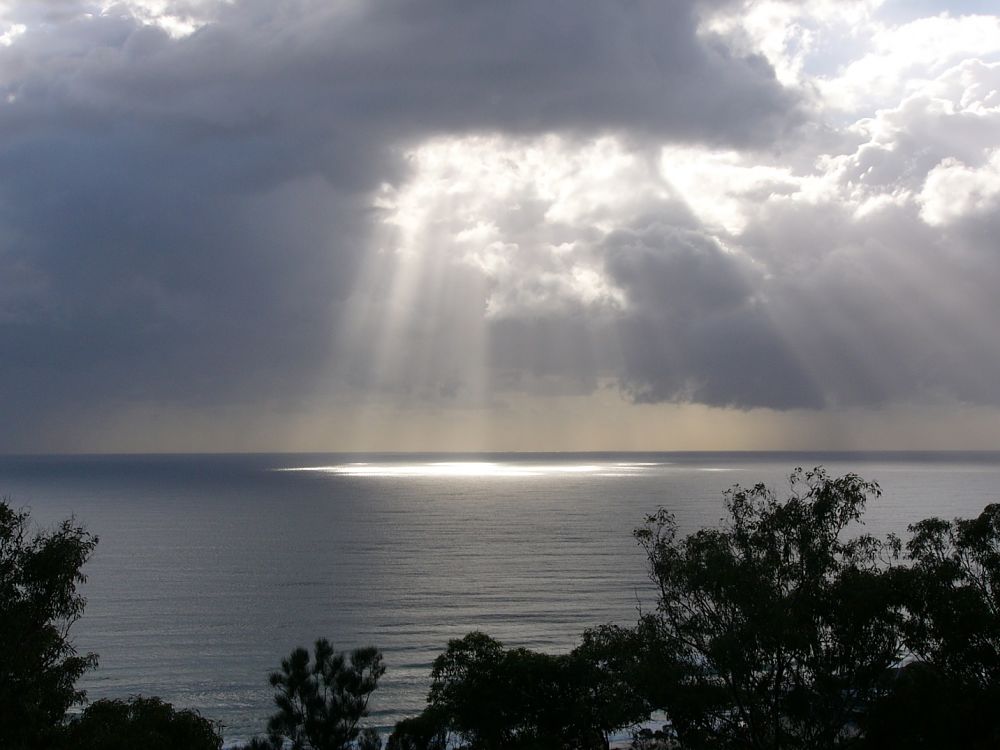 Light Piercing Clouds